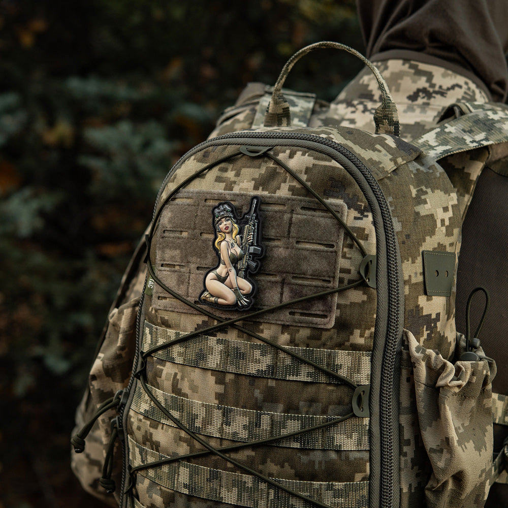 Patch Tactical Girl #5 PVC