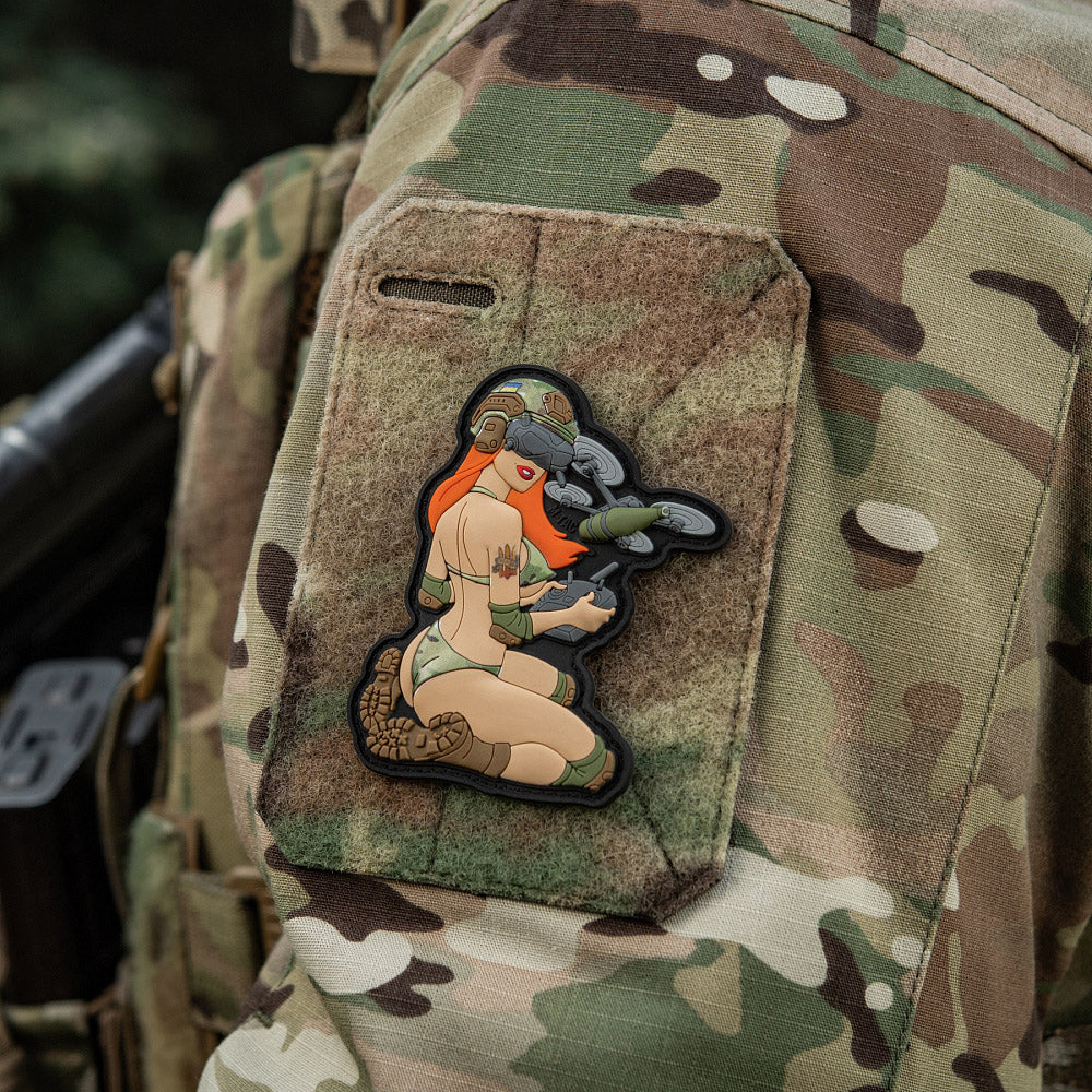 Patch Tactical girl #6 PVC