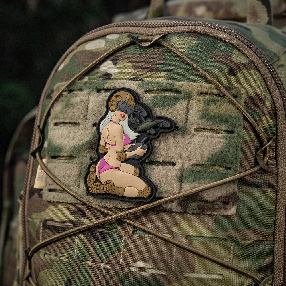 Patch Tactical Girl #6 PVC