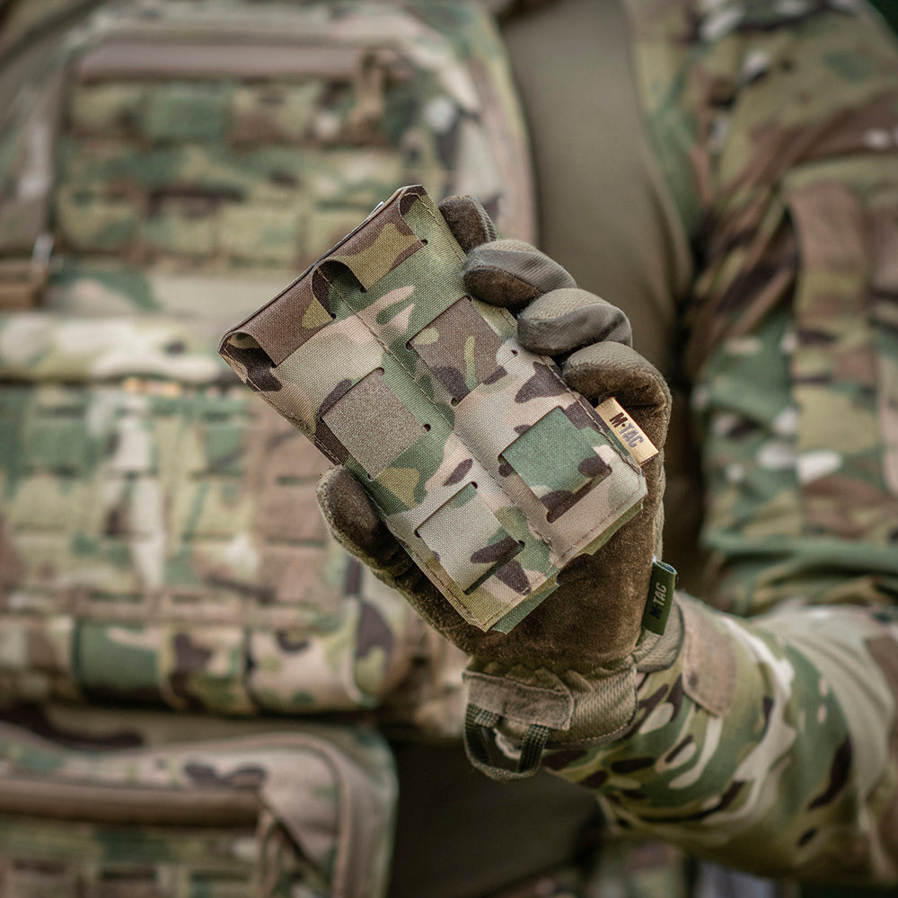 Pouch Double Magazine for Pistol APS Laser Cut