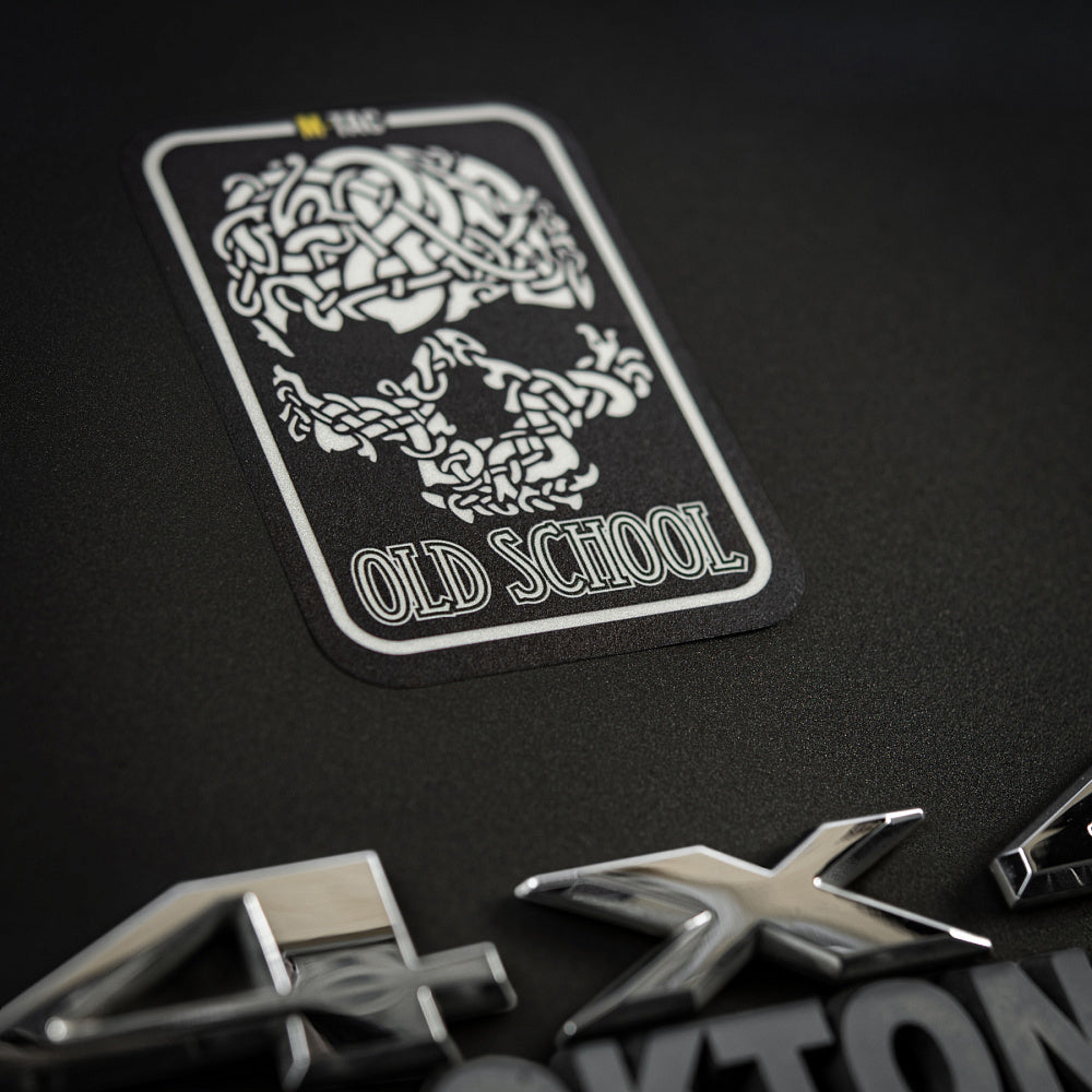 Sticker Old Skull Small reflective