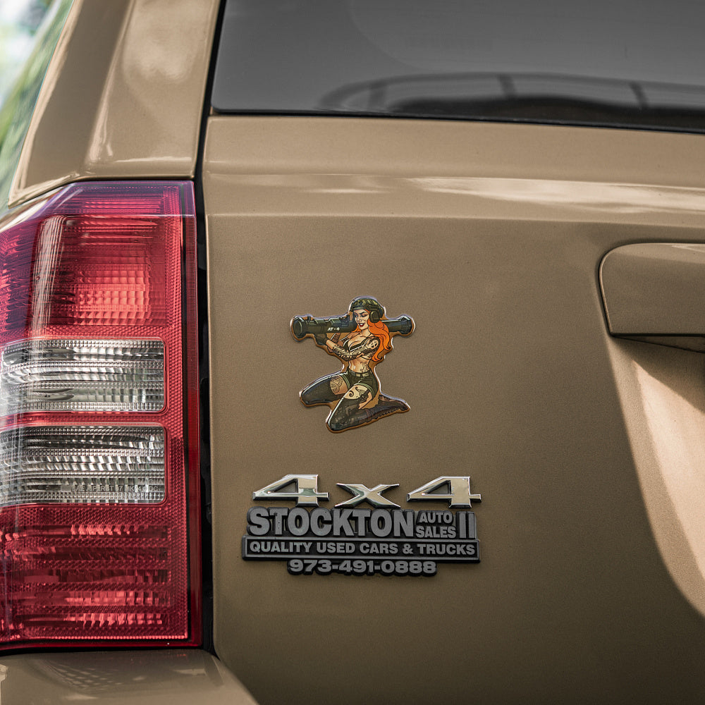 Sticker Tactical girl #10 AT4 Skandinavik