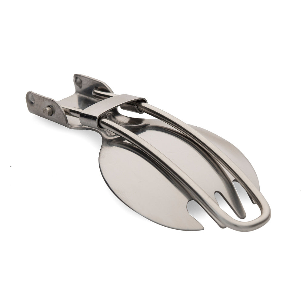 Universal folding spoon