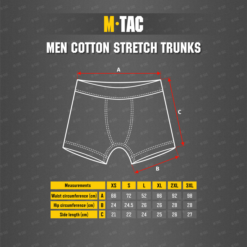 Men Cotton Stretch Trunks