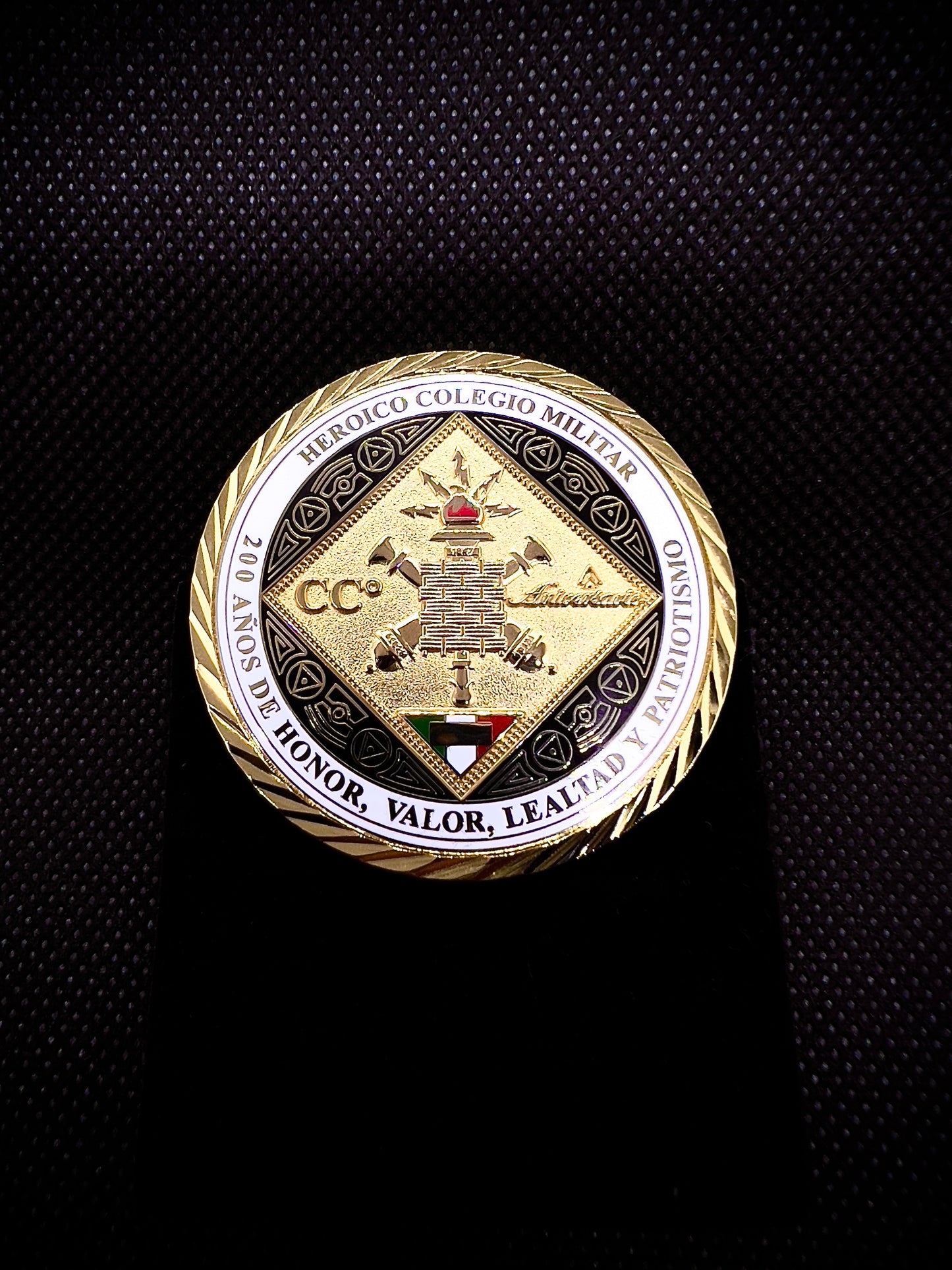 "Moneda conmemorativa 200 Años del Heroico Colegio Militar"