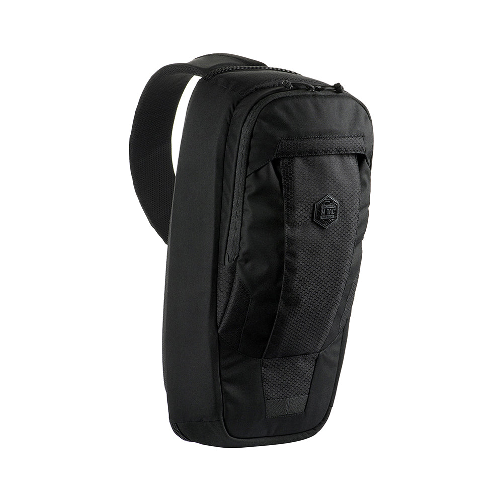 Backpack Single-Strap Agent Elite Hex Black