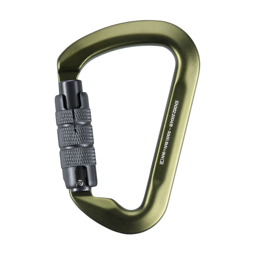 Carabiner 10cm with Bayonet Lock Keylock