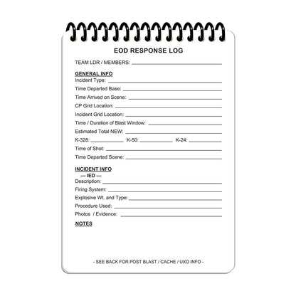 EOD RESPONSE LOG A6