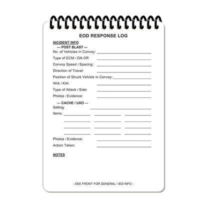 EOD RESPONSE LOG A6