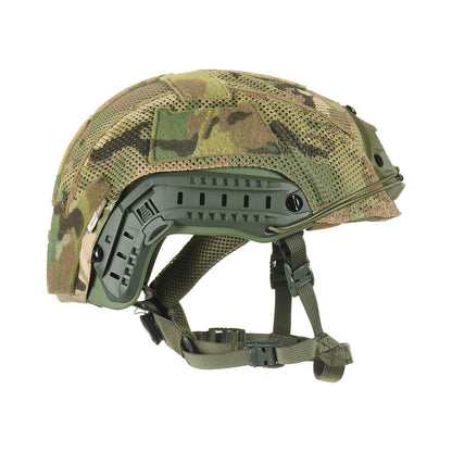 Helmet Cover With Shroud Cutout