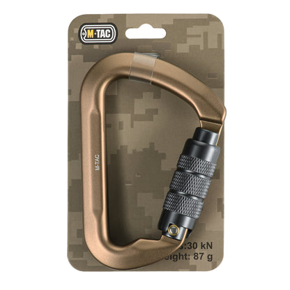 Carabiner 10cm with Bayonet Lock Keylock