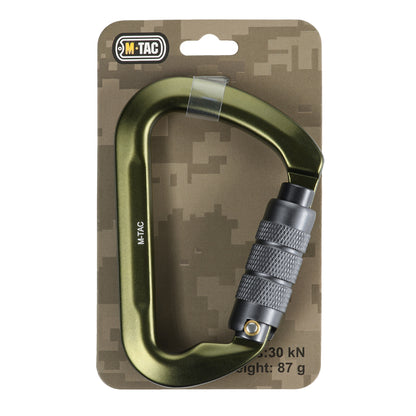 Carabiner 10cm with Bayonet Lock Keylock