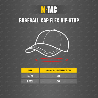 Baseball cap Flex Rip-Stop