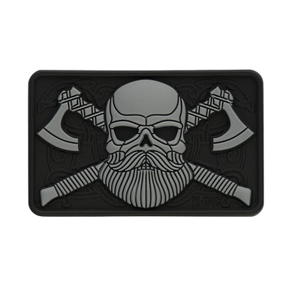 Bearded skull 3d pvc