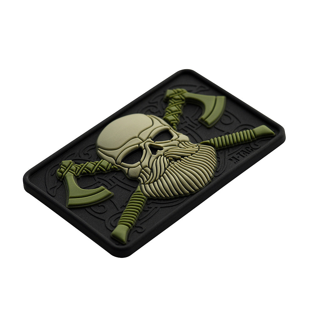 Bearded skull 3d pvc