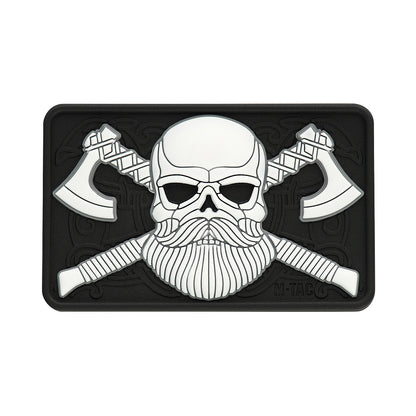 Bearded skull 3d pvc