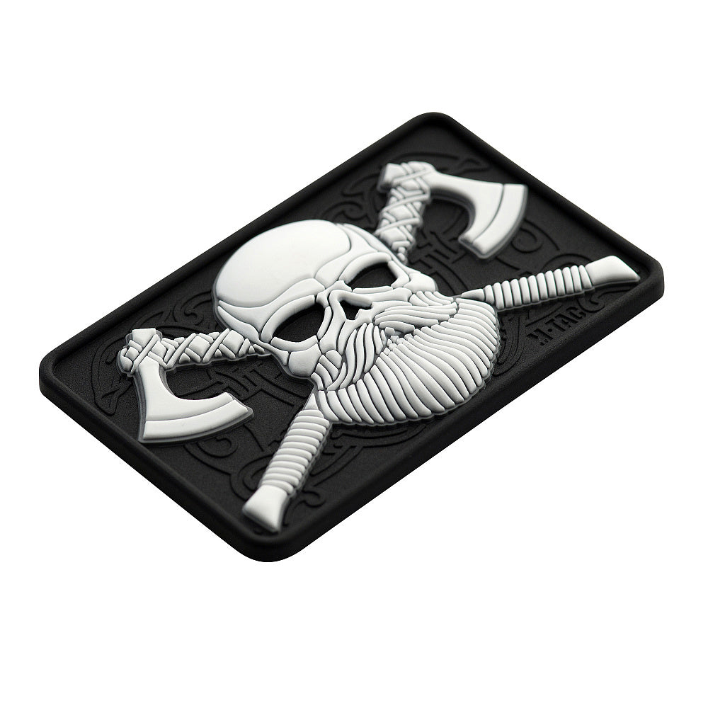 Bearded skull 3d pvc
