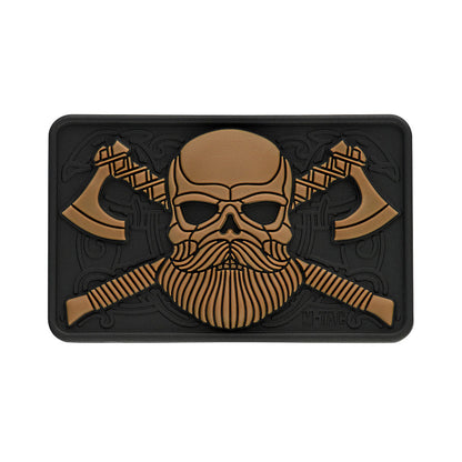 Bearded skull 3d pvc