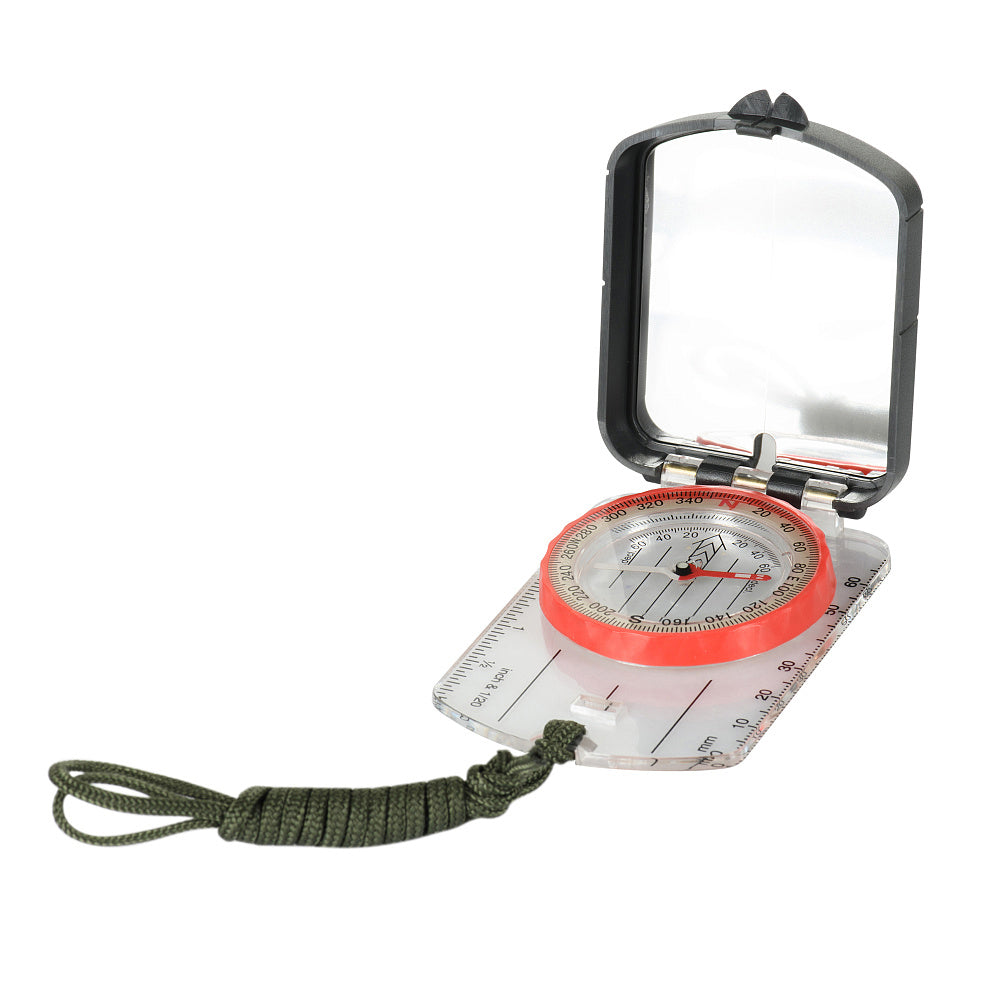 Cartographic Compass With Mirror Small