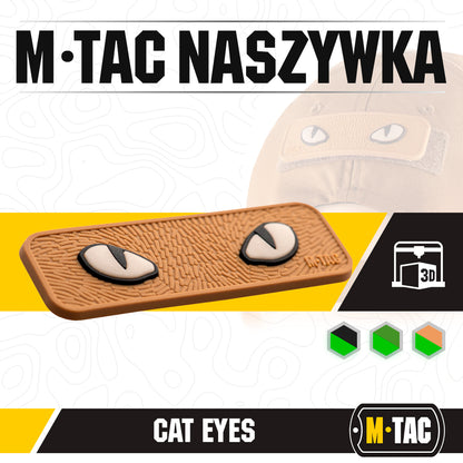 Cat eyes 3d pvc