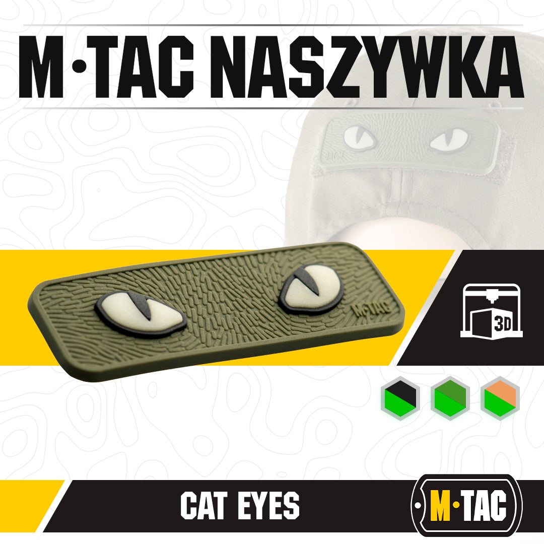 Cat eyes 3d pvc