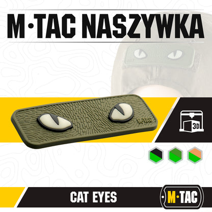 Cat eyes 3d pvc