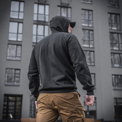 Cotton Raglan Hard Hoodie