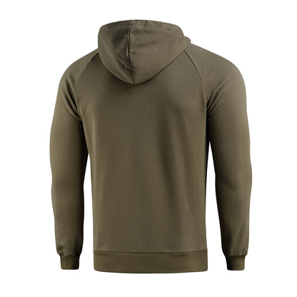 Cotton Raglan Hard Hoodie