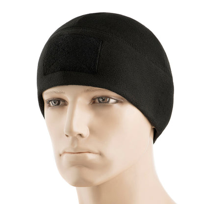 Fleece Tactical Watch Cap Beanie With Patch Panel (270g/m2)