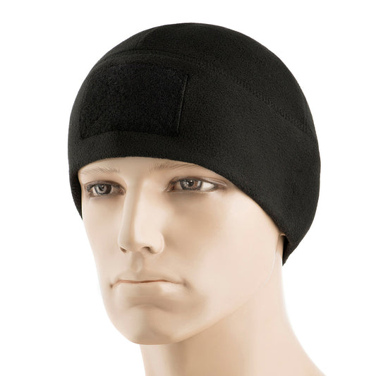 Fleece Tactical Watch Cap Beanie With Patch Panel (270g/m2)