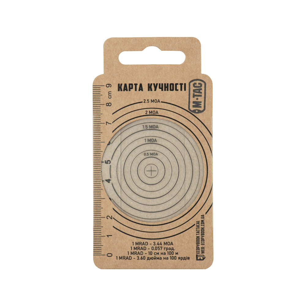 Ecopybook Tactical accuracy shot chart