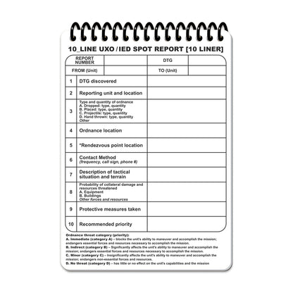 M-Tac Ecopybook Tactical An all-weather notebook (Fireteam-Squad)