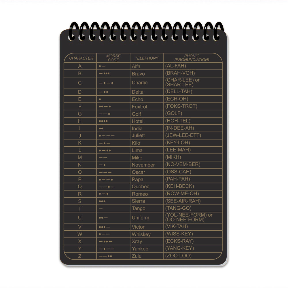 M-Tac Ecopybook Tactical An all-weather notebook (Fireteam-Squad)