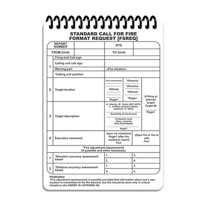 M-Tac Ecopybook Tactical An all-weather notebook (Fireteam-Squad)