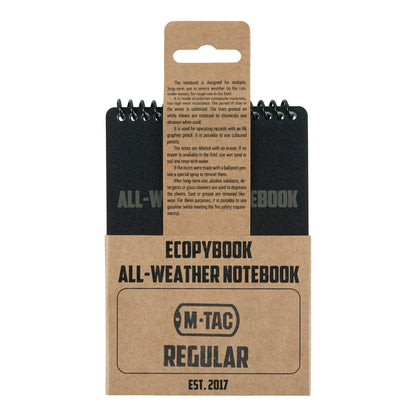 Ecopybook Tactical An all-weather notebook