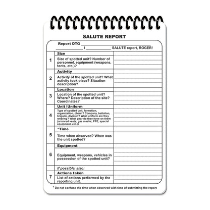 M-Tac Ecopybook Tactical An all-weather notebook (Fireteam-Squad)