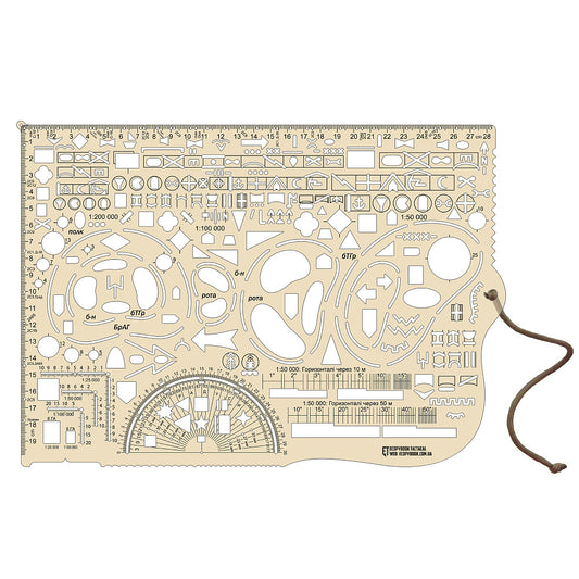 Ecopybook Tactical Ruler BTR