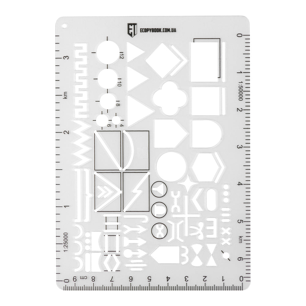 Ecopybook Tactical ruler TZ NATO