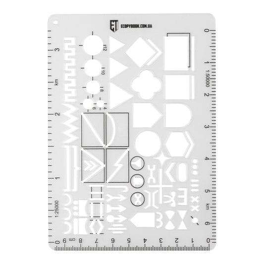 Ecopybook Tactical ruler TZ NATO