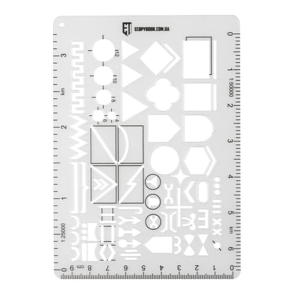 Ecopybook Tactical ruler TZ NATO