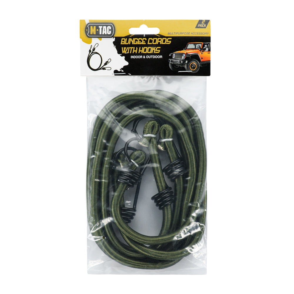 M-Tac Elastic Cord With Hooks (2 pcs)