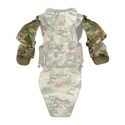 Ergonomic Shoulder Protection for ballistic panel inserts (pair)
