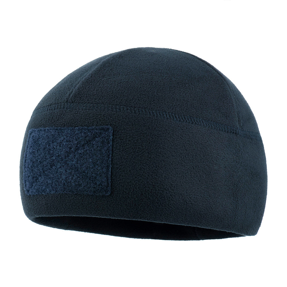 Fleece Tactical Watch Cap Beanie With Patch Panel