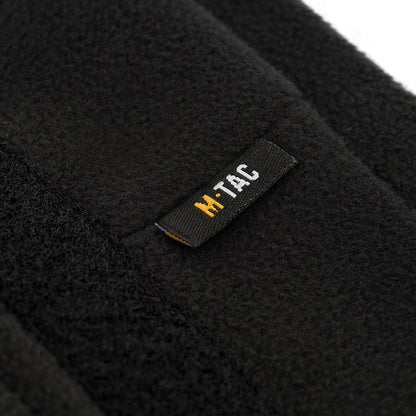 Fleece Tactical Watch Cap Beanie With Patch Panel (270g/m2)