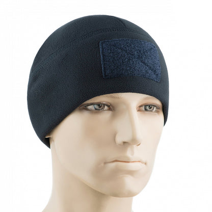 Fleece Tactical Watch Cap Beanie With Patch Panel