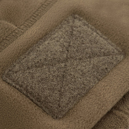 Fleece Tactical Watch Cap Beanie With Patch Panel (270g/m2)