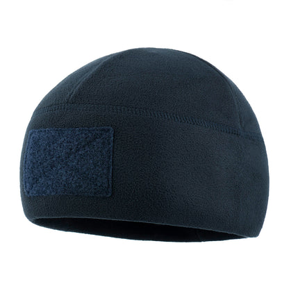 Fleece Tactical Watch Cap Beanie With Patch Panel (270g/m2)