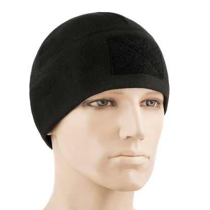 Fleece Tactical Watch Cap Beanie With Patch Panel (270g/m2)