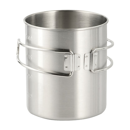 Folding handle mug