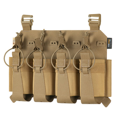 Front Panel for plate carrier Cuirass QRS for 4 Magazine